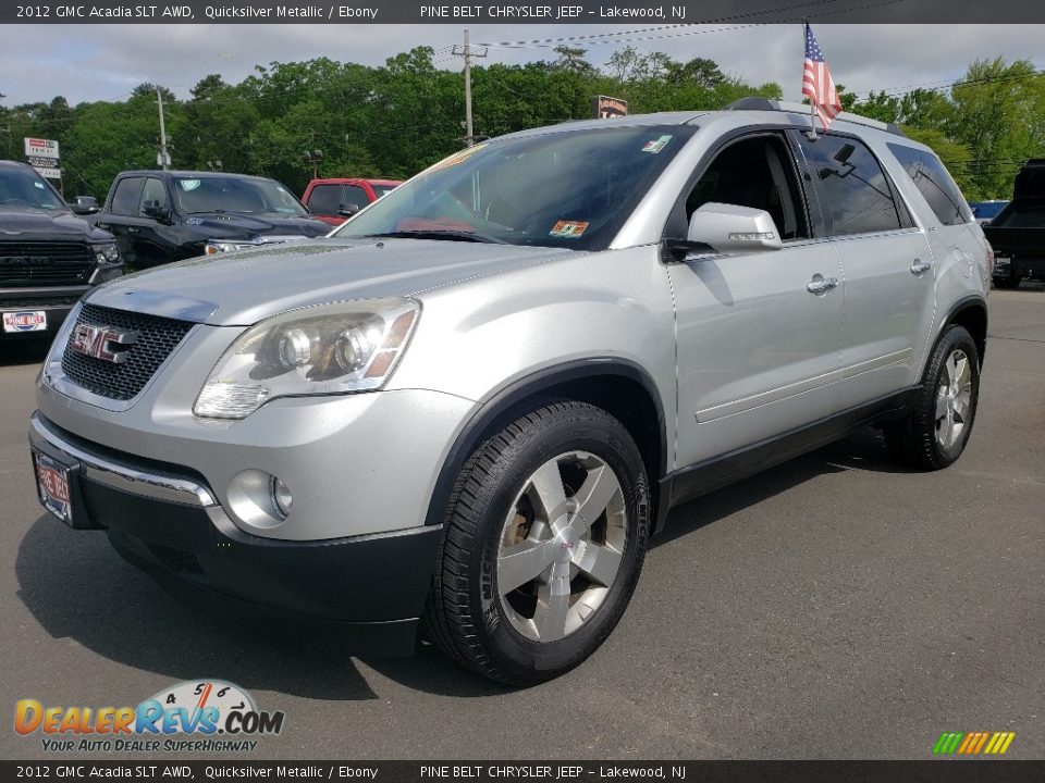 2012 GMC Acadia SLT AWD Quicksilver Metallic / Ebony Photo #13