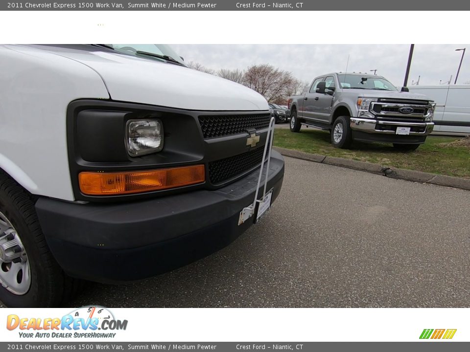 2011 Chevrolet Express 1500 Work Van Summit White / Medium Pewter Photo #22