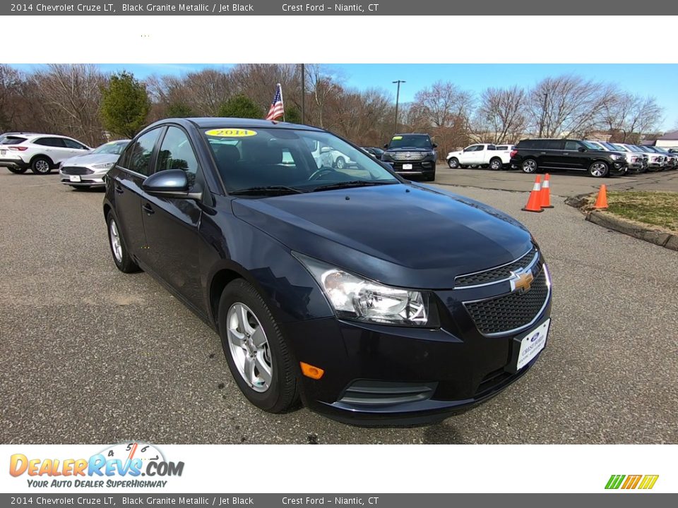 2014 Chevrolet Cruze LT Black Granite Metallic / Jet Black Photo #1