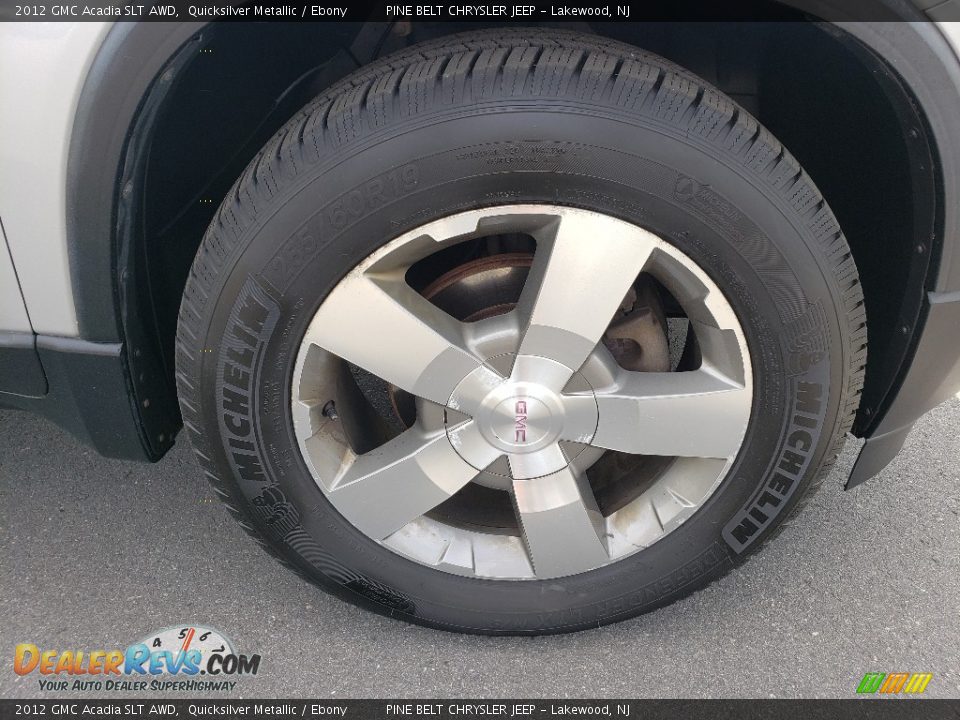 2012 GMC Acadia SLT AWD Quicksilver Metallic / Ebony Photo #19
