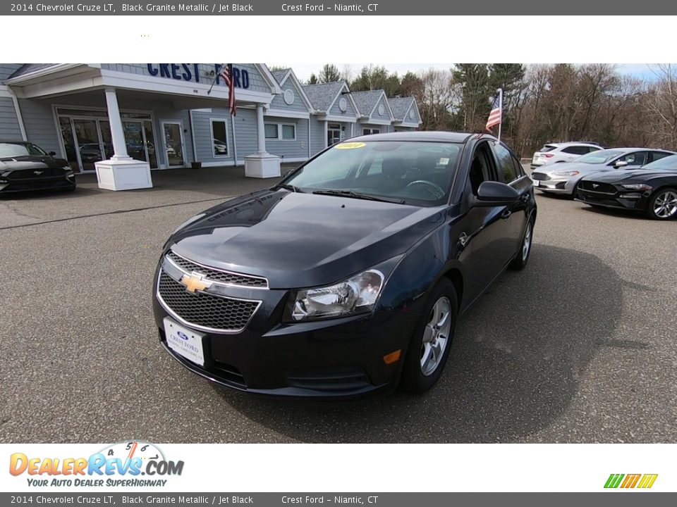 2014 Chevrolet Cruze LT Black Granite Metallic / Jet Black Photo #3