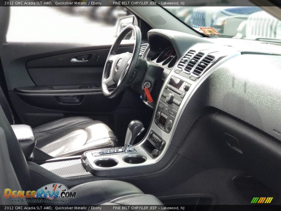 2012 GMC Acadia SLT AWD Quicksilver Metallic / Ebony Photo #21