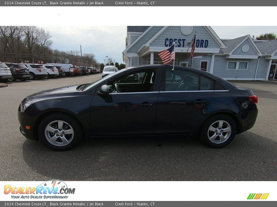 2014 Chevrolet Cruze LT Black Granite Metallic / Jet Black Photo #4