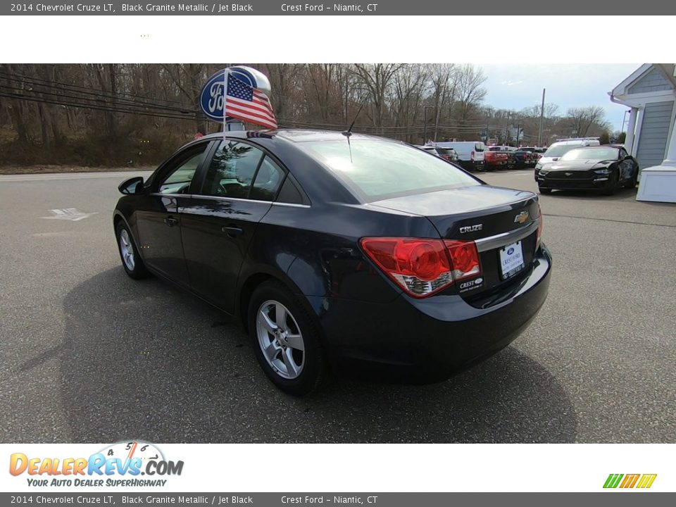 2014 Chevrolet Cruze LT Black Granite Metallic / Jet Black Photo #5