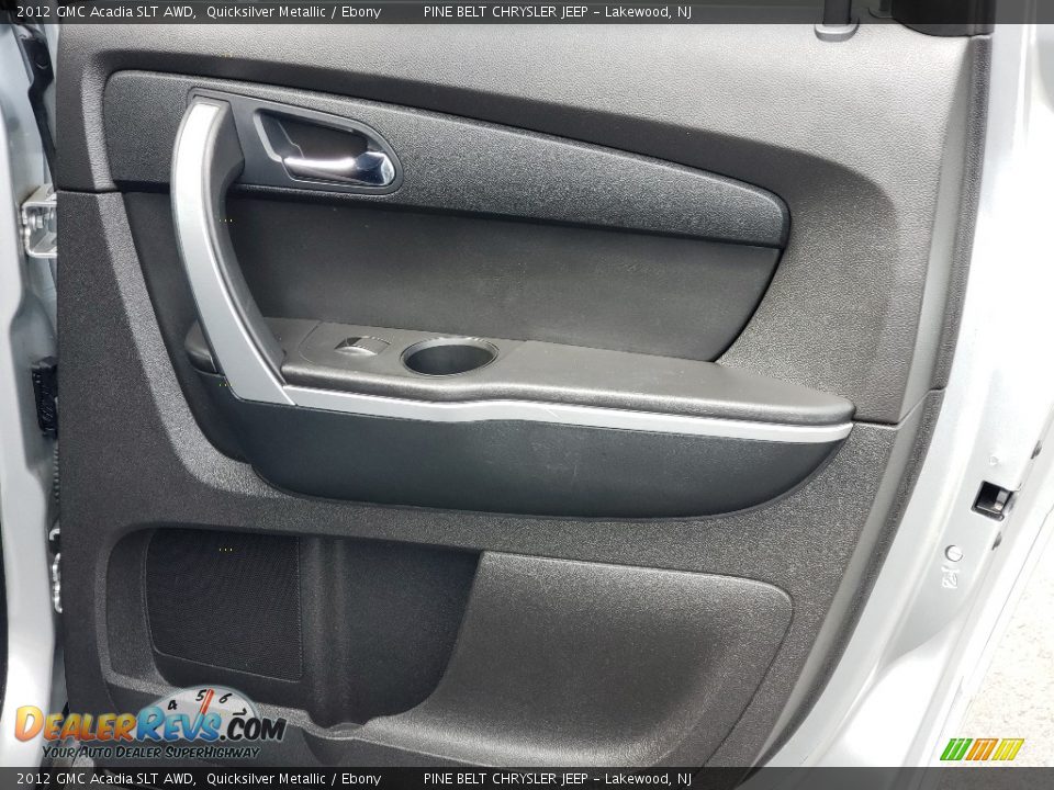 2012 GMC Acadia SLT AWD Quicksilver Metallic / Ebony Photo #24