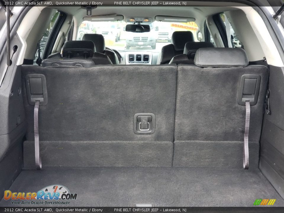 2012 GMC Acadia SLT AWD Quicksilver Metallic / Ebony Photo #25