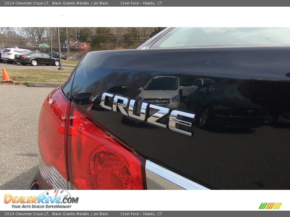 2014 Chevrolet Cruze LT Black Granite Metallic / Jet Black Photo #10