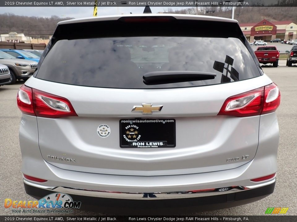 2019 Chevrolet Equinox LT AWD Silver Ice Metallic / Jet Black Photo #4