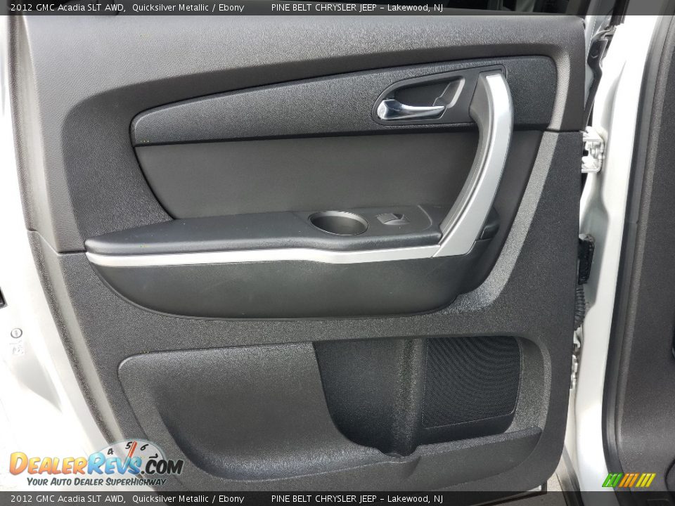 2012 GMC Acadia SLT AWD Quicksilver Metallic / Ebony Photo #29