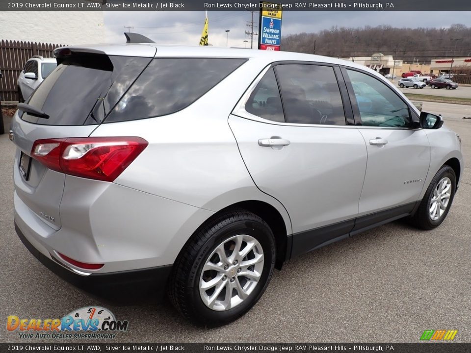 2019 Chevrolet Equinox LT AWD Silver Ice Metallic / Jet Black Photo #6