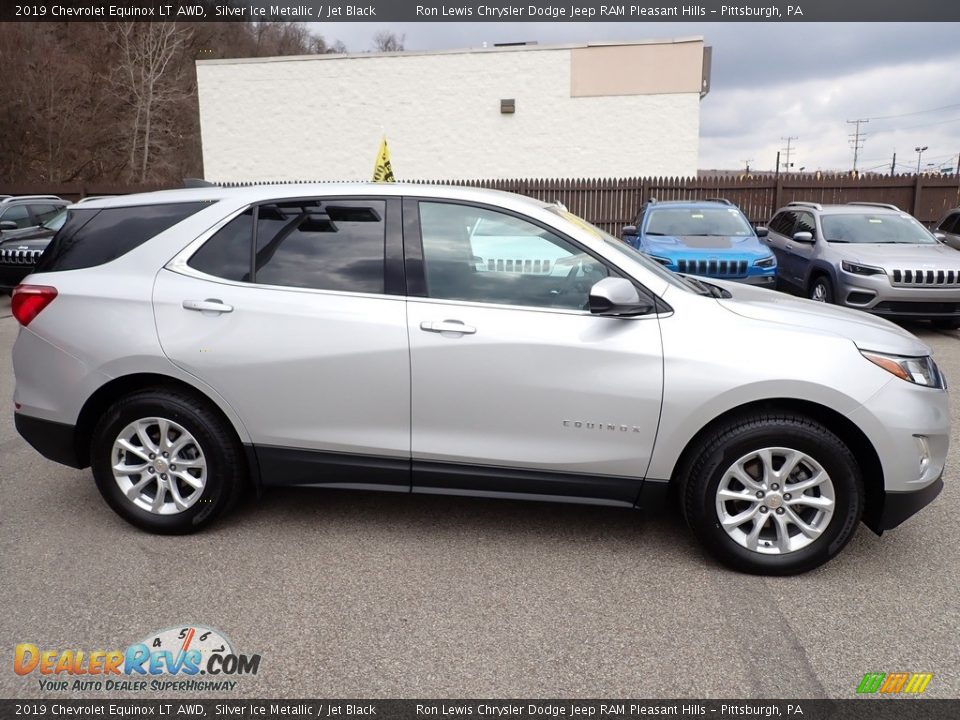 2019 Chevrolet Equinox LT AWD Silver Ice Metallic / Jet Black Photo #7