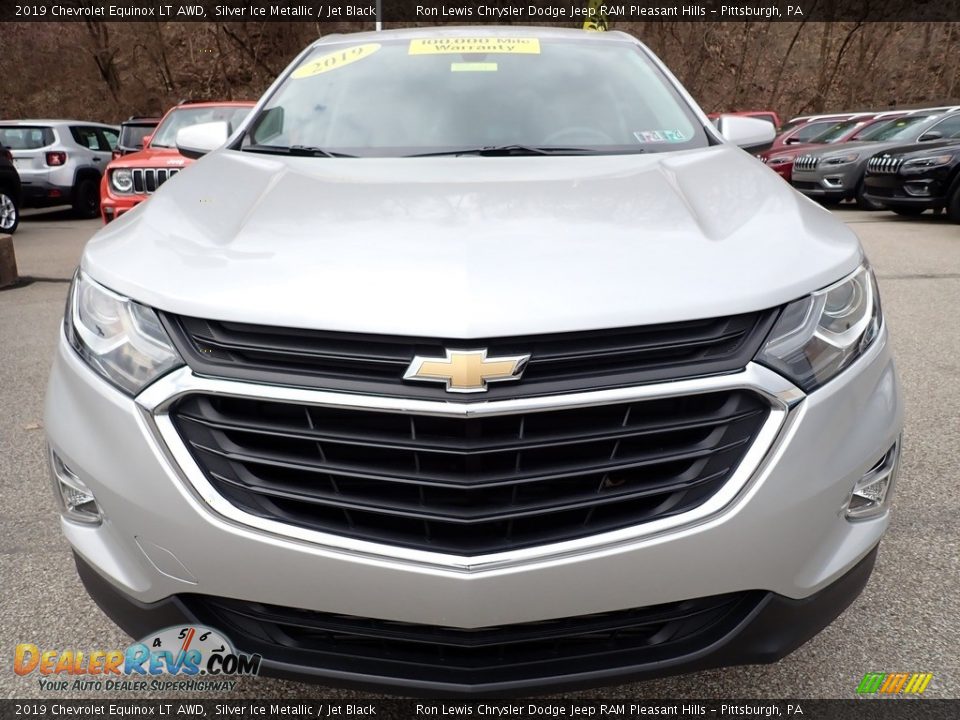 2019 Chevrolet Equinox LT AWD Silver Ice Metallic / Jet Black Photo #9