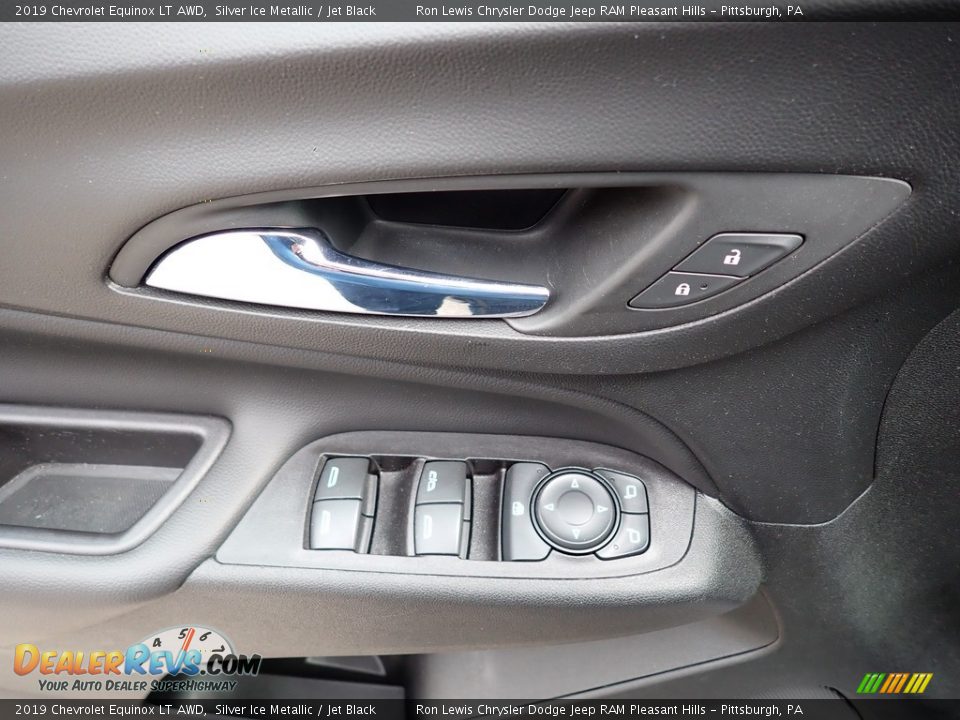 2019 Chevrolet Equinox LT AWD Silver Ice Metallic / Jet Black Photo #14