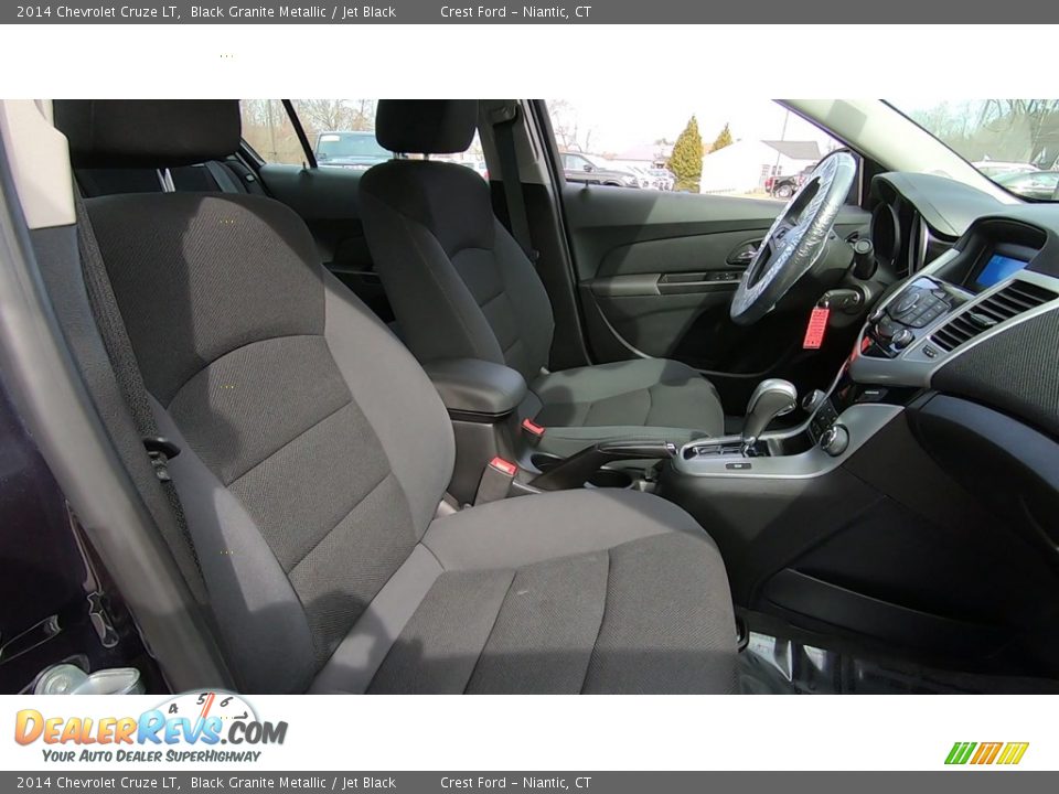 2014 Chevrolet Cruze LT Black Granite Metallic / Jet Black Photo #24