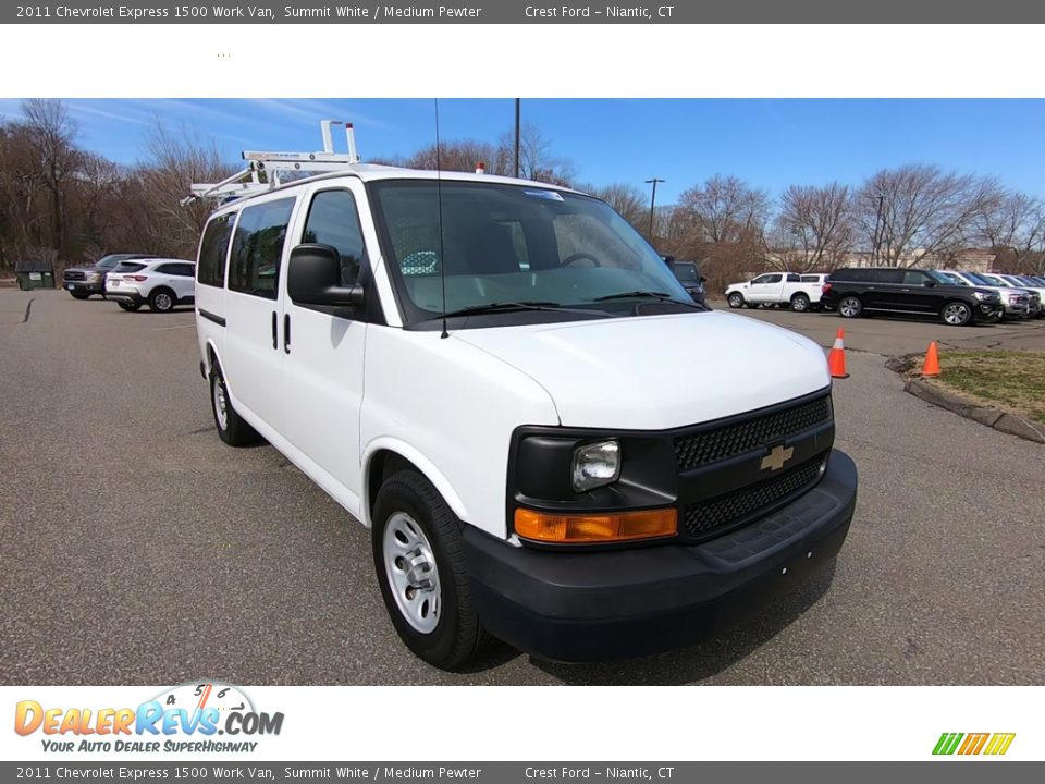 2011 Chevrolet Express 1500 Work Van Summit White / Medium Pewter Photo #1