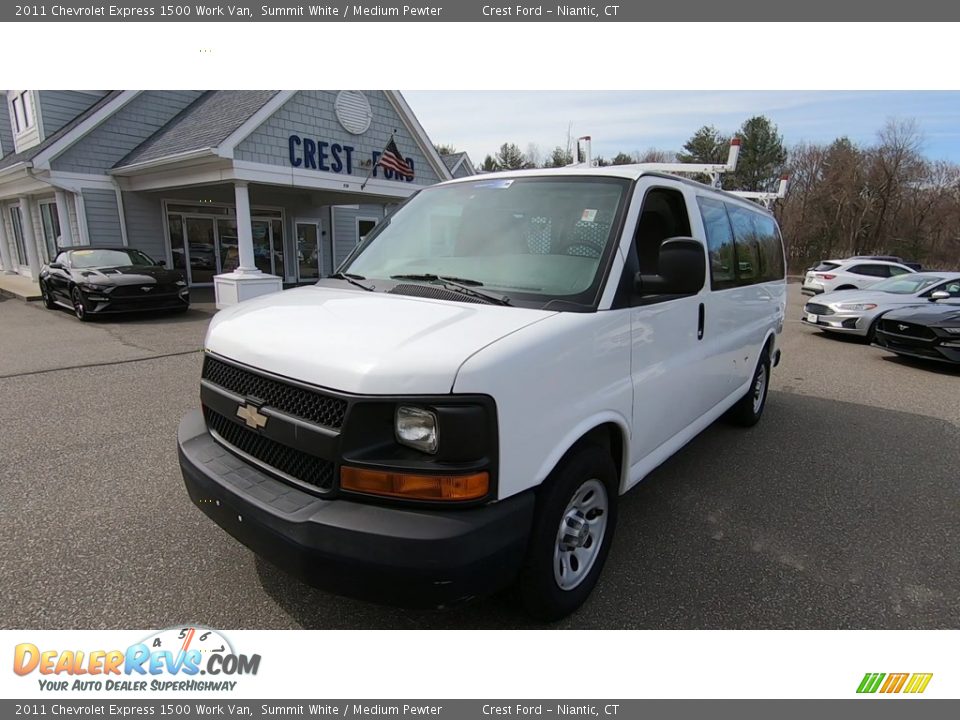 2011 Chevrolet Express 1500 Work Van Summit White / Medium Pewter Photo #3