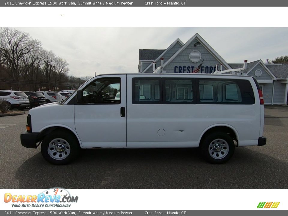 2011 Chevrolet Express 1500 Work Van Summit White / Medium Pewter Photo #4