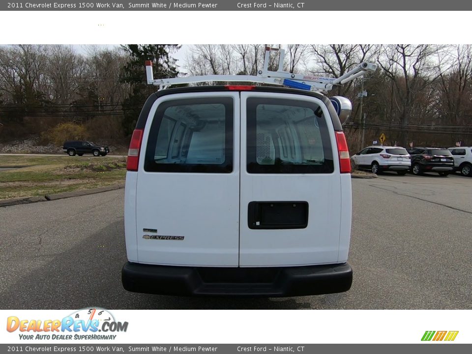 2011 Chevrolet Express 1500 Work Van Summit White / Medium Pewter Photo #6