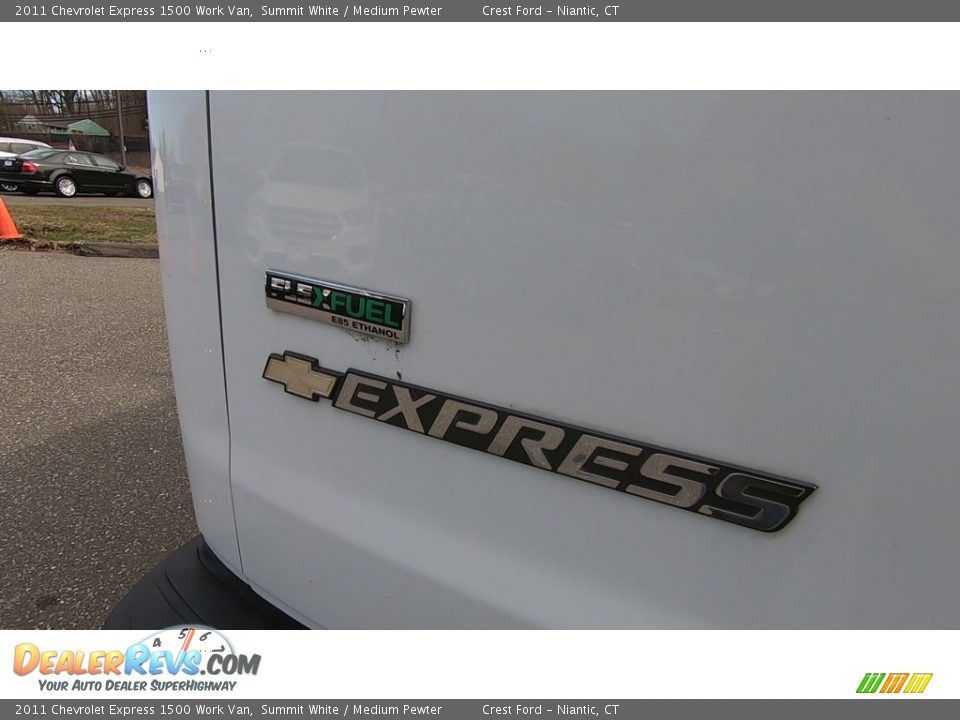 2011 Chevrolet Express 1500 Work Van Summit White / Medium Pewter Photo #9