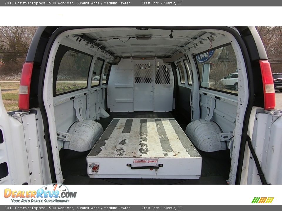 2011 Chevrolet Express 1500 Work Van Summit White / Medium Pewter Photo #16