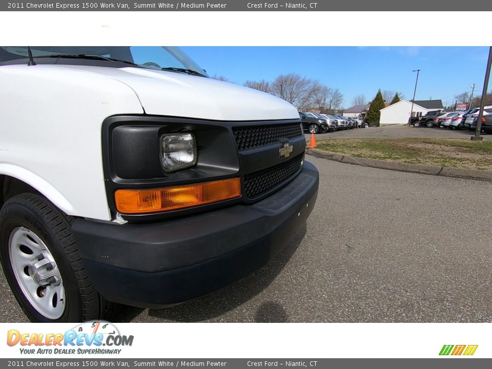 2011 Chevrolet Express 1500 Work Van Summit White / Medium Pewter Photo #22
