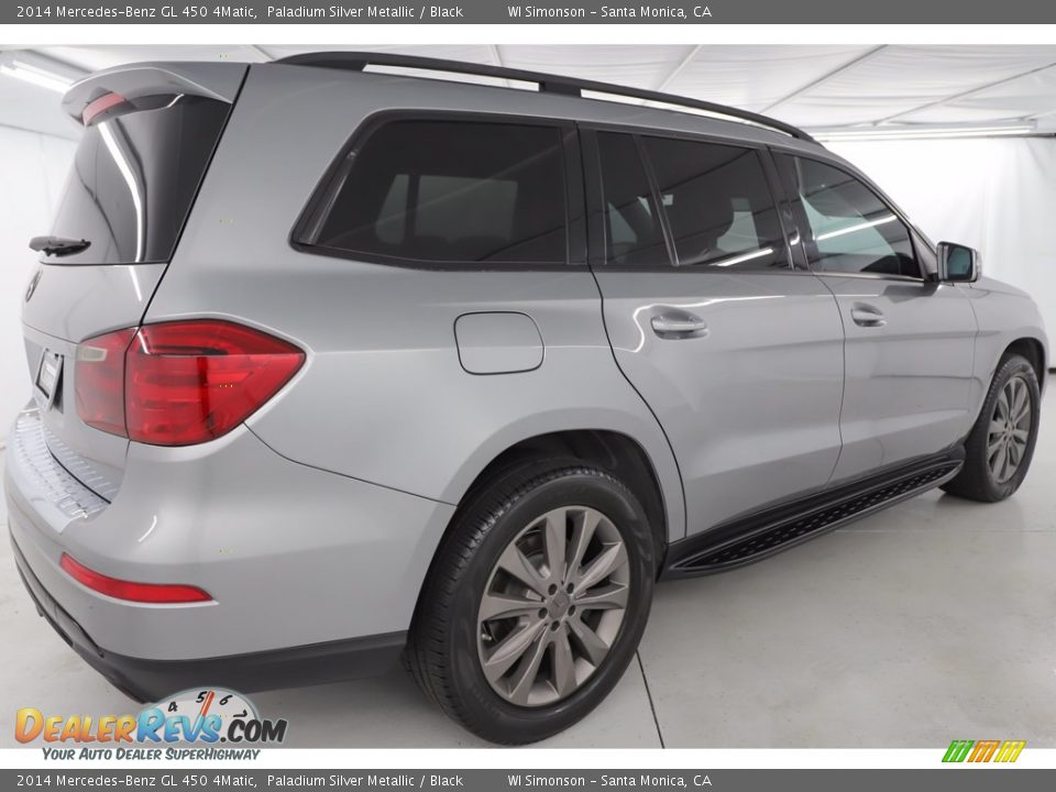 2014 Mercedes-Benz GL 450 4Matic Paladium Silver Metallic / Black Photo #4