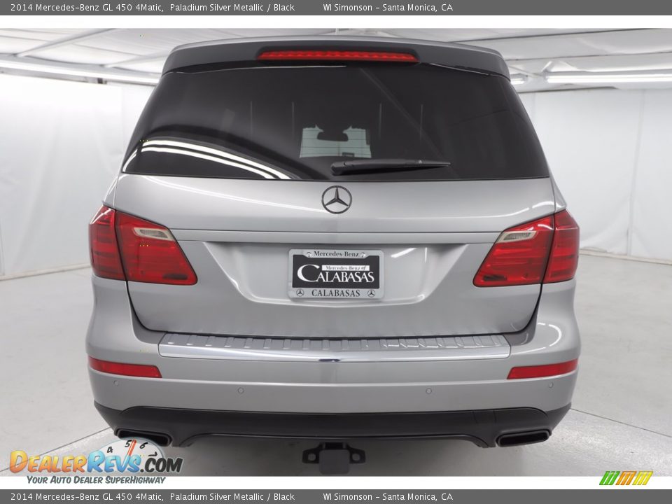 2014 Mercedes-Benz GL 450 4Matic Paladium Silver Metallic / Black Photo #6