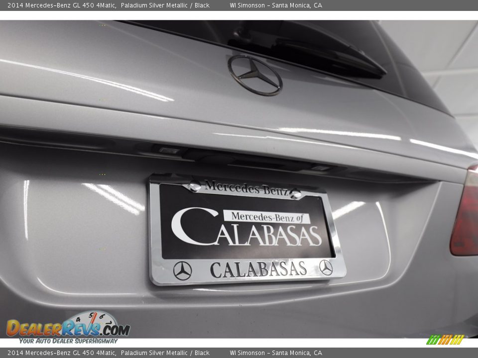2014 Mercedes-Benz GL 450 4Matic Paladium Silver Metallic / Black Photo #9