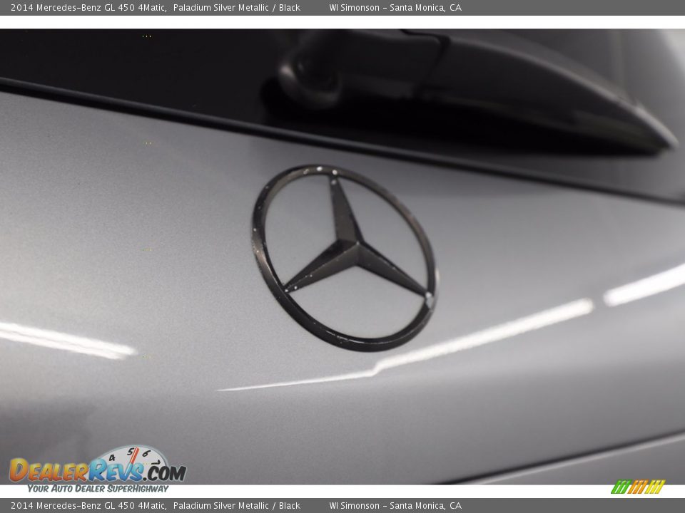 2014 Mercedes-Benz GL 450 4Matic Paladium Silver Metallic / Black Photo #10