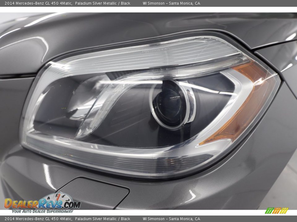 2014 Mercedes-Benz GL 450 4Matic Paladium Silver Metallic / Black Photo #14