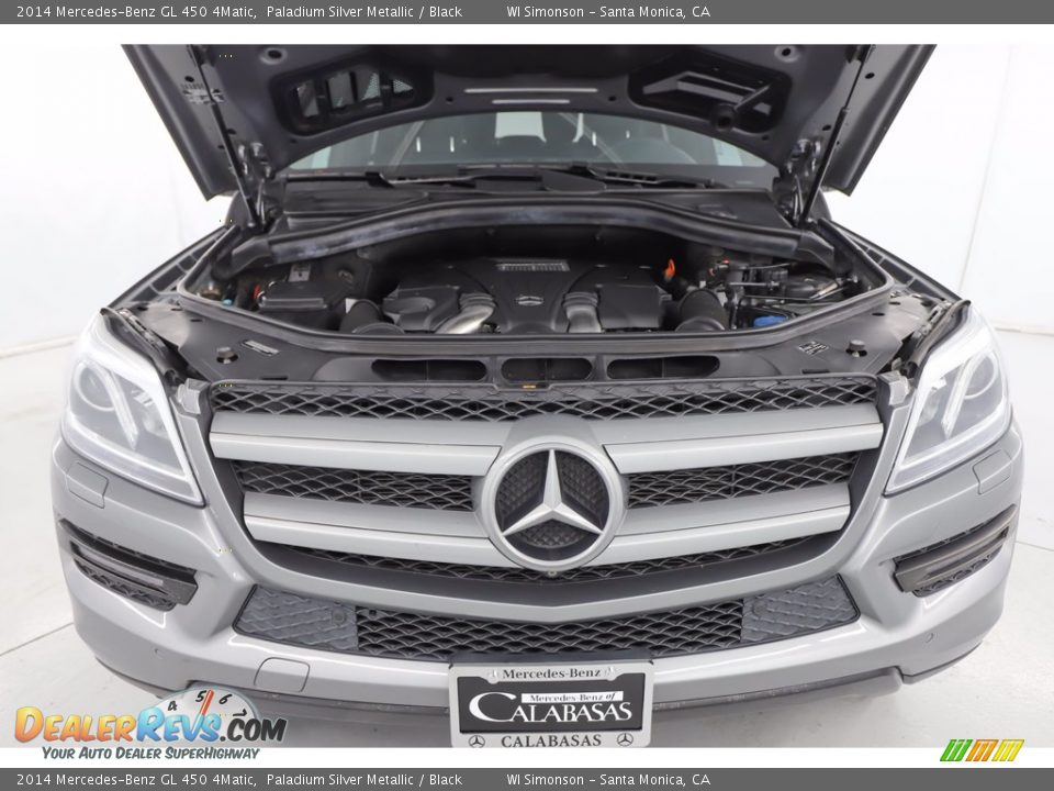 2014 Mercedes-Benz GL 450 4Matic Paladium Silver Metallic / Black Photo #16