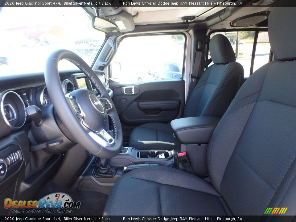 2020 Jeep Gladiator Sport 4x4 Billet Silver Metallic / Black Photo #11