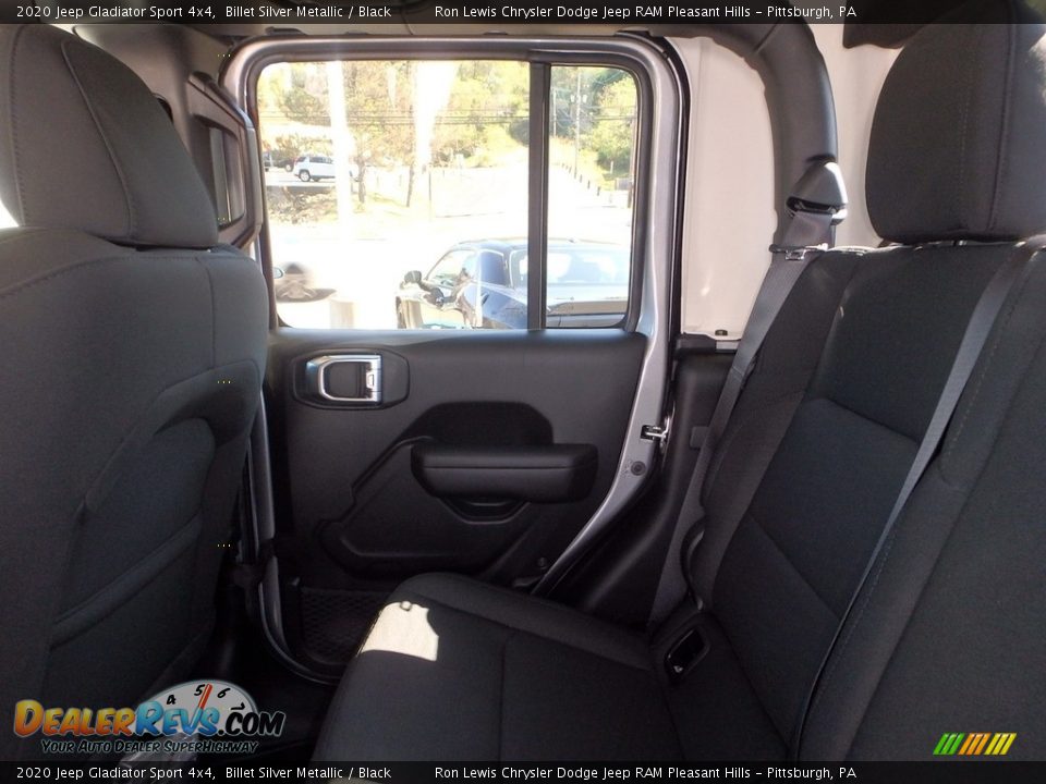 2020 Jeep Gladiator Sport 4x4 Billet Silver Metallic / Black Photo #12