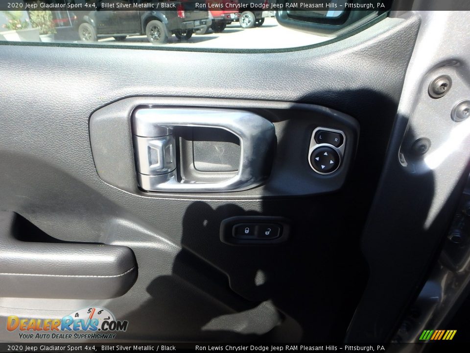 2020 Jeep Gladiator Sport 4x4 Billet Silver Metallic / Black Photo #14