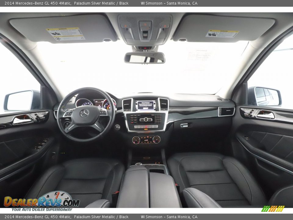 2014 Mercedes-Benz GL 450 4Matic Paladium Silver Metallic / Black Photo #22