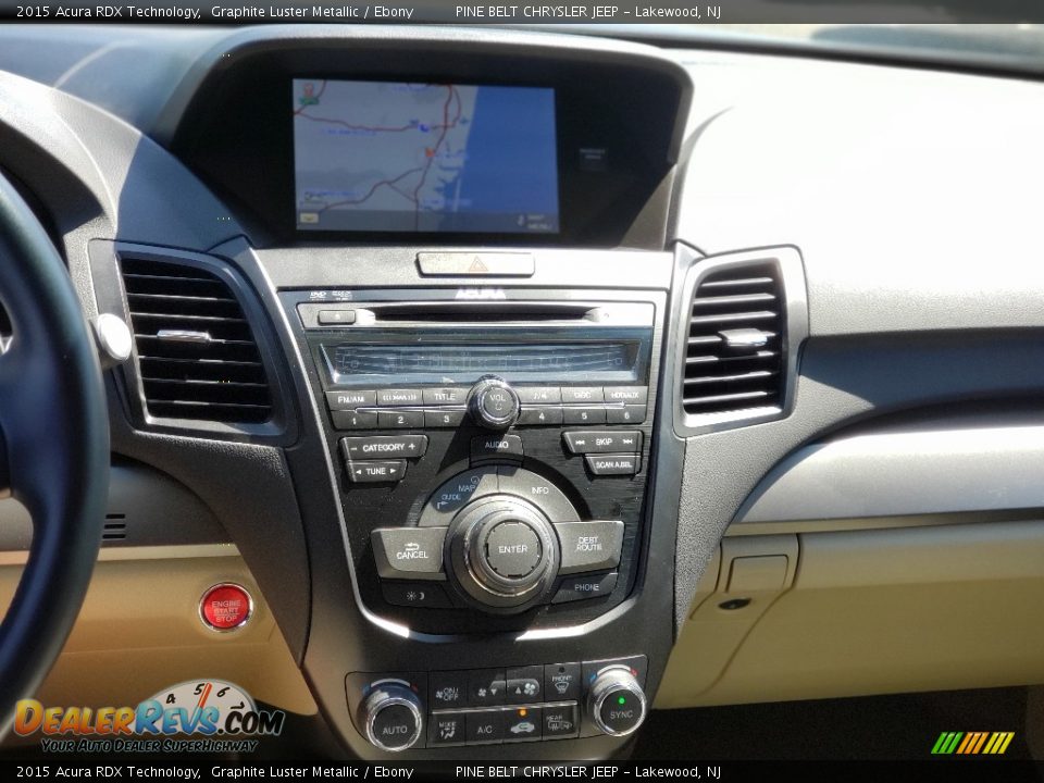 2015 Acura RDX Technology Graphite Luster Metallic / Ebony Photo #4
