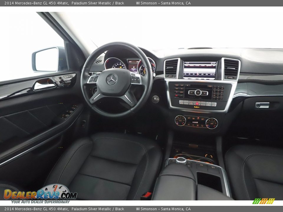 2014 Mercedes-Benz GL 450 4Matic Paladium Silver Metallic / Black Photo #26