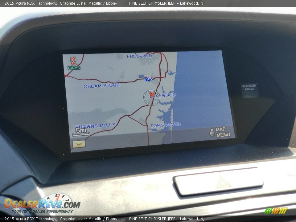 2015 Acura RDX Technology Graphite Luster Metallic / Ebony Photo #6