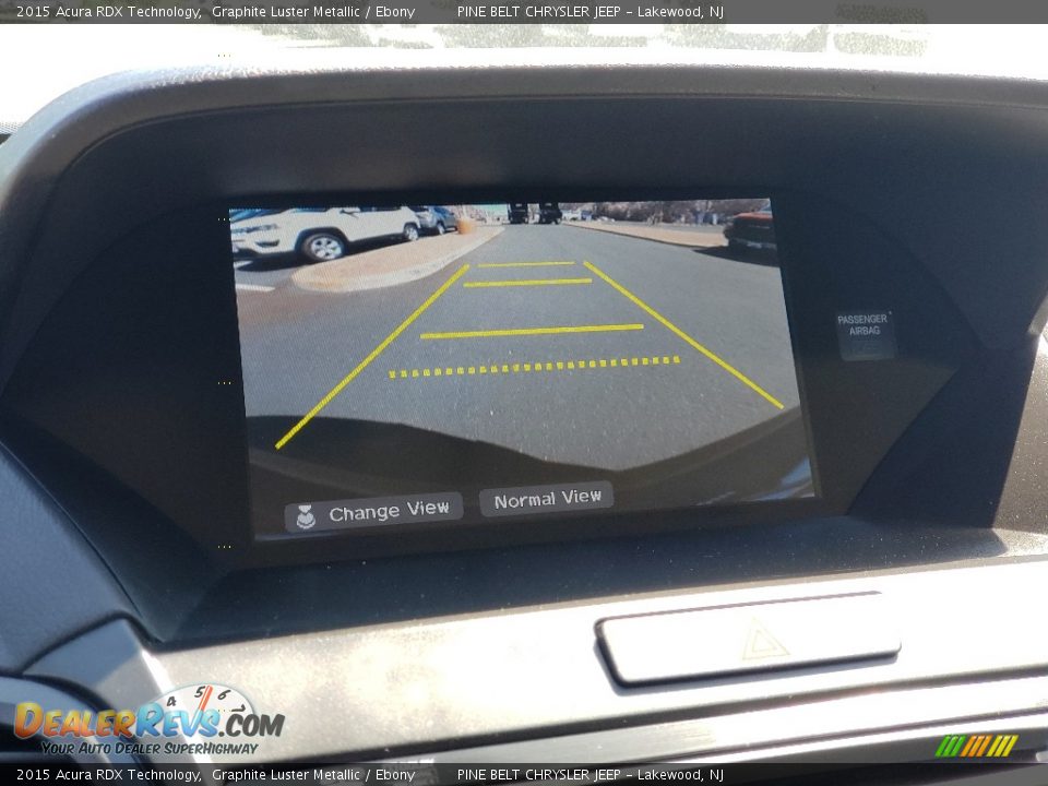 2015 Acura RDX Technology Graphite Luster Metallic / Ebony Photo #9