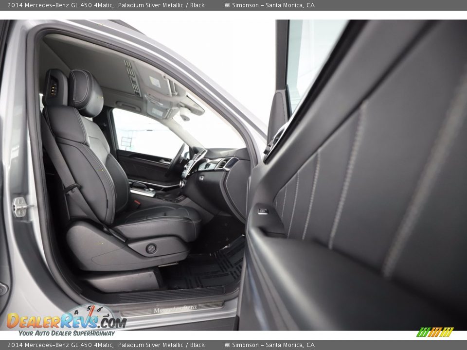 2014 Mercedes-Benz GL 450 4Matic Paladium Silver Metallic / Black Photo #30