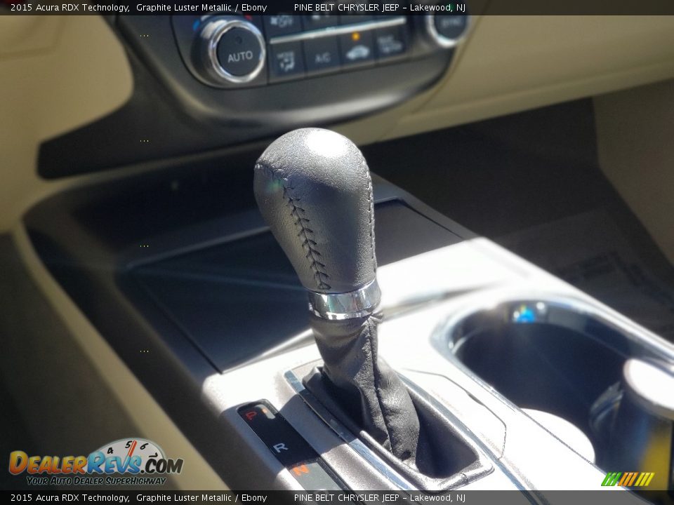 2015 Acura RDX Technology Graphite Luster Metallic / Ebony Photo #12