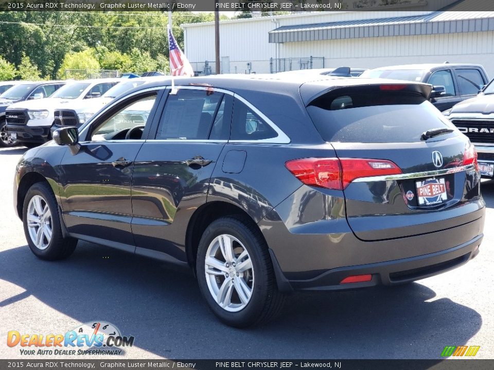 2015 Acura RDX Technology Graphite Luster Metallic / Ebony Photo #19