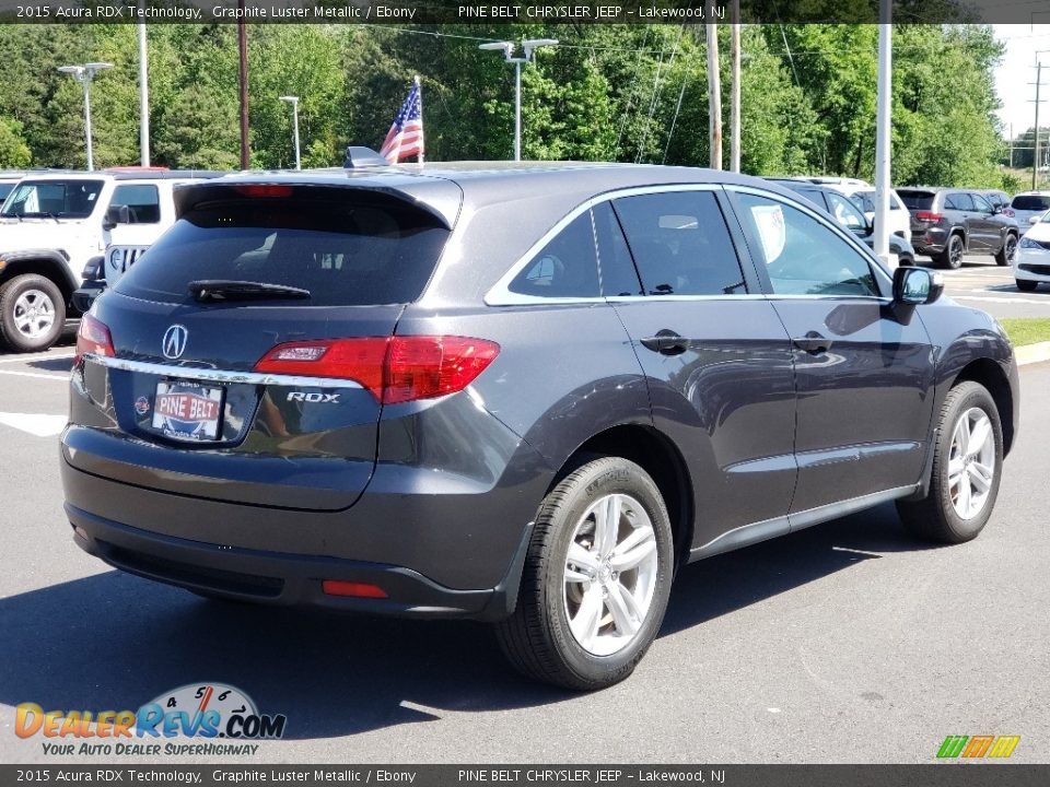 2015 Acura RDX Technology Graphite Luster Metallic / Ebony Photo #21