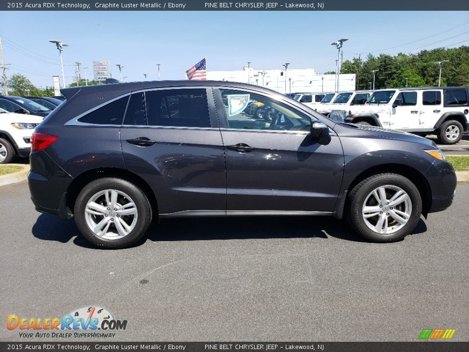 2015 Acura RDX Technology Graphite Luster Metallic / Ebony Photo #22