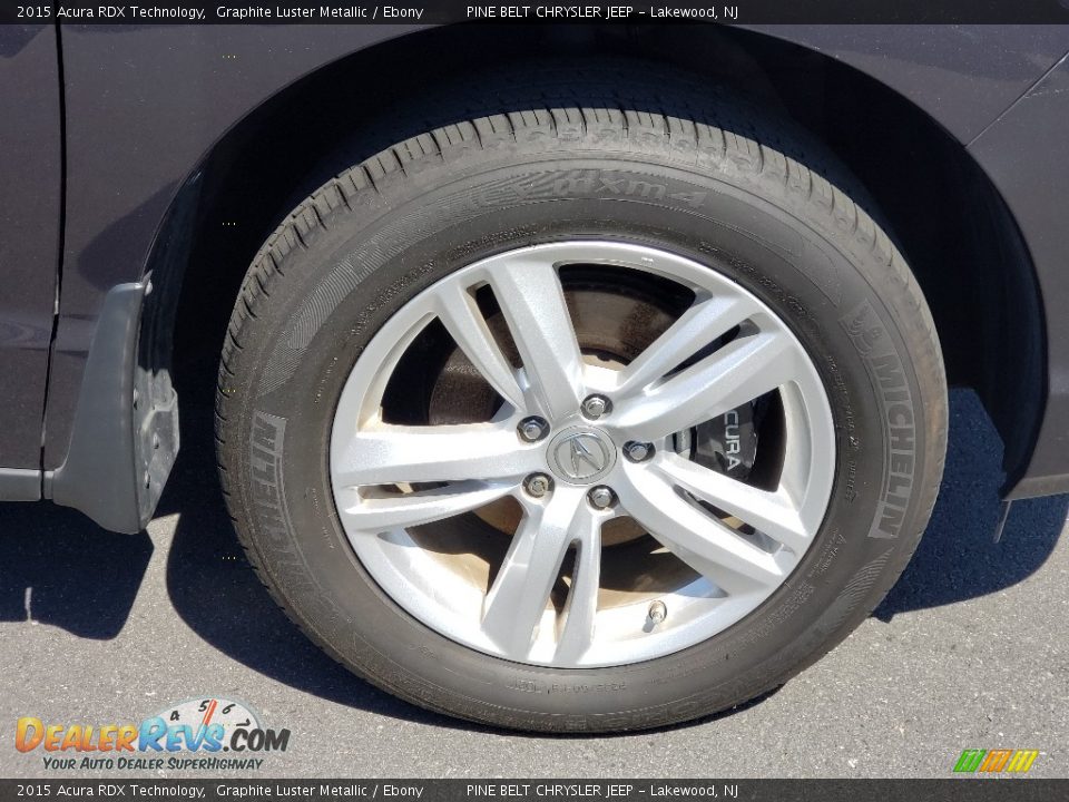 2015 Acura RDX Technology Graphite Luster Metallic / Ebony Photo #23