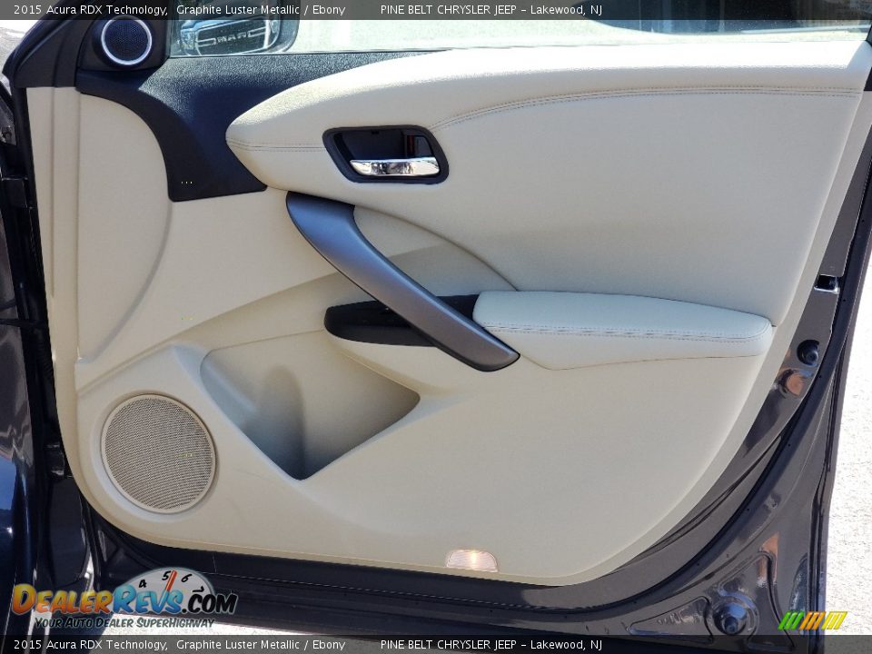 2015 Acura RDX Technology Graphite Luster Metallic / Ebony Photo #24