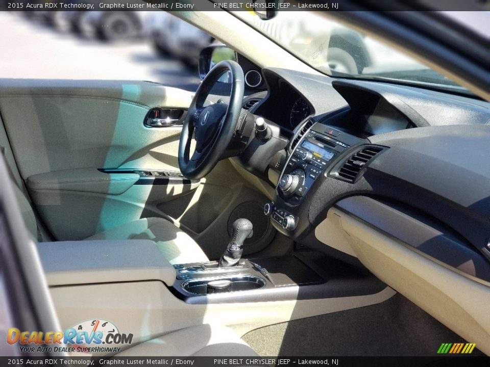 2015 Acura RDX Technology Graphite Luster Metallic / Ebony Photo #25