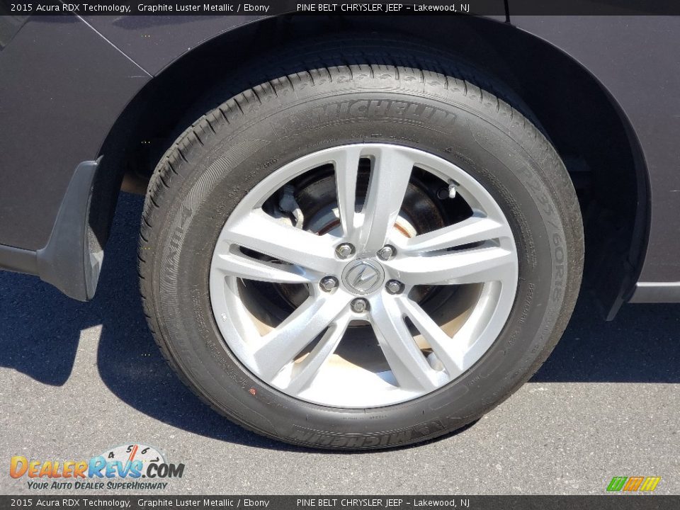 2015 Acura RDX Technology Graphite Luster Metallic / Ebony Photo #26