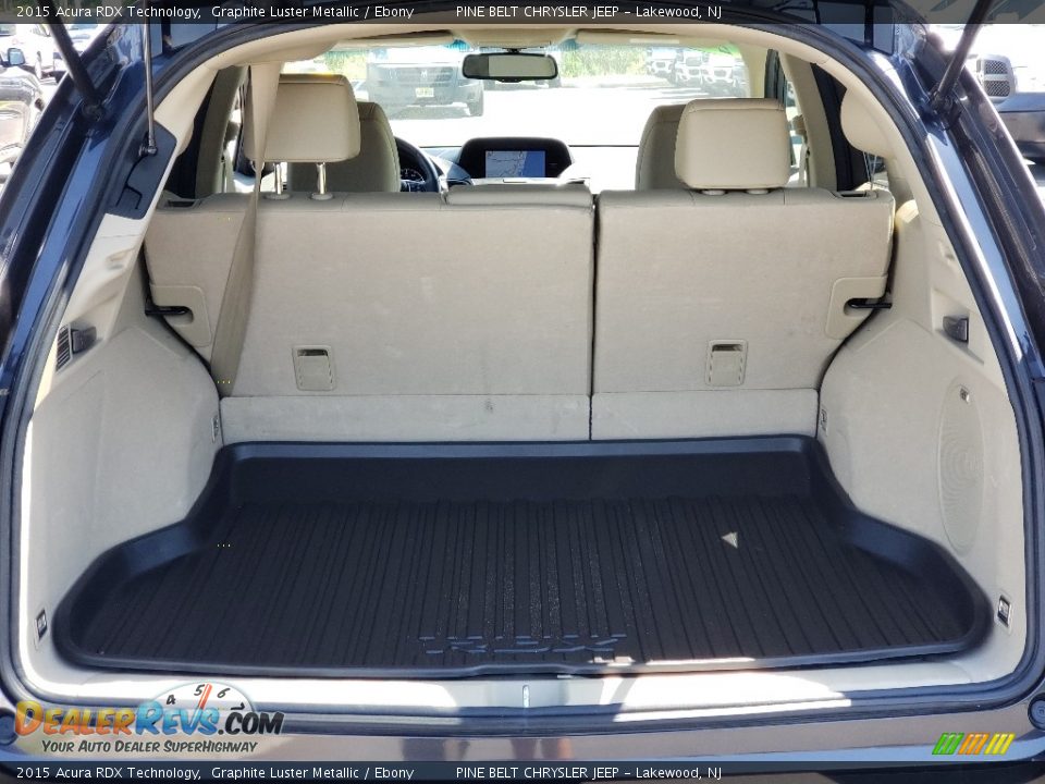 2015 Acura RDX Technology Graphite Luster Metallic / Ebony Photo #29