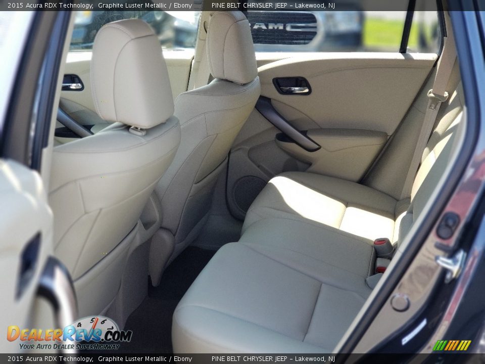 2015 Acura RDX Technology Graphite Luster Metallic / Ebony Photo #32